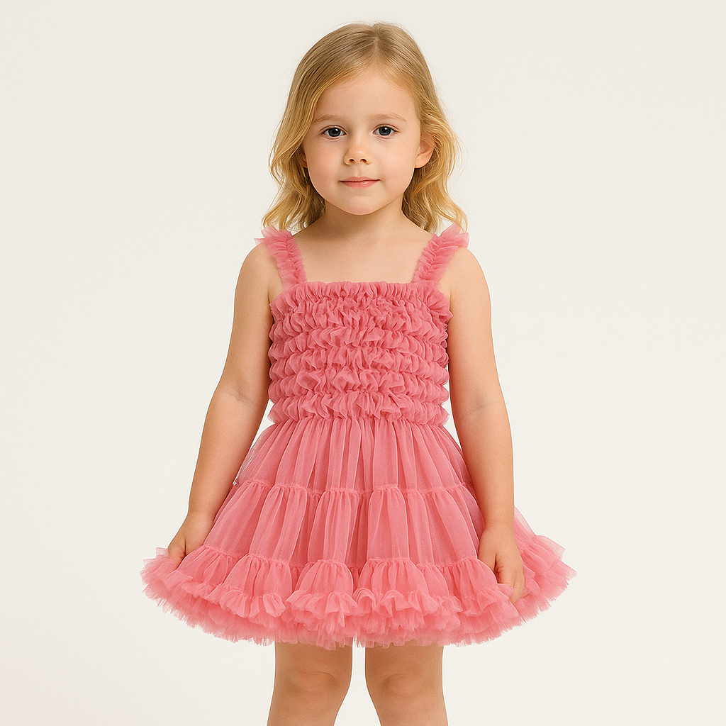 Watermelon Red Cloud Dress